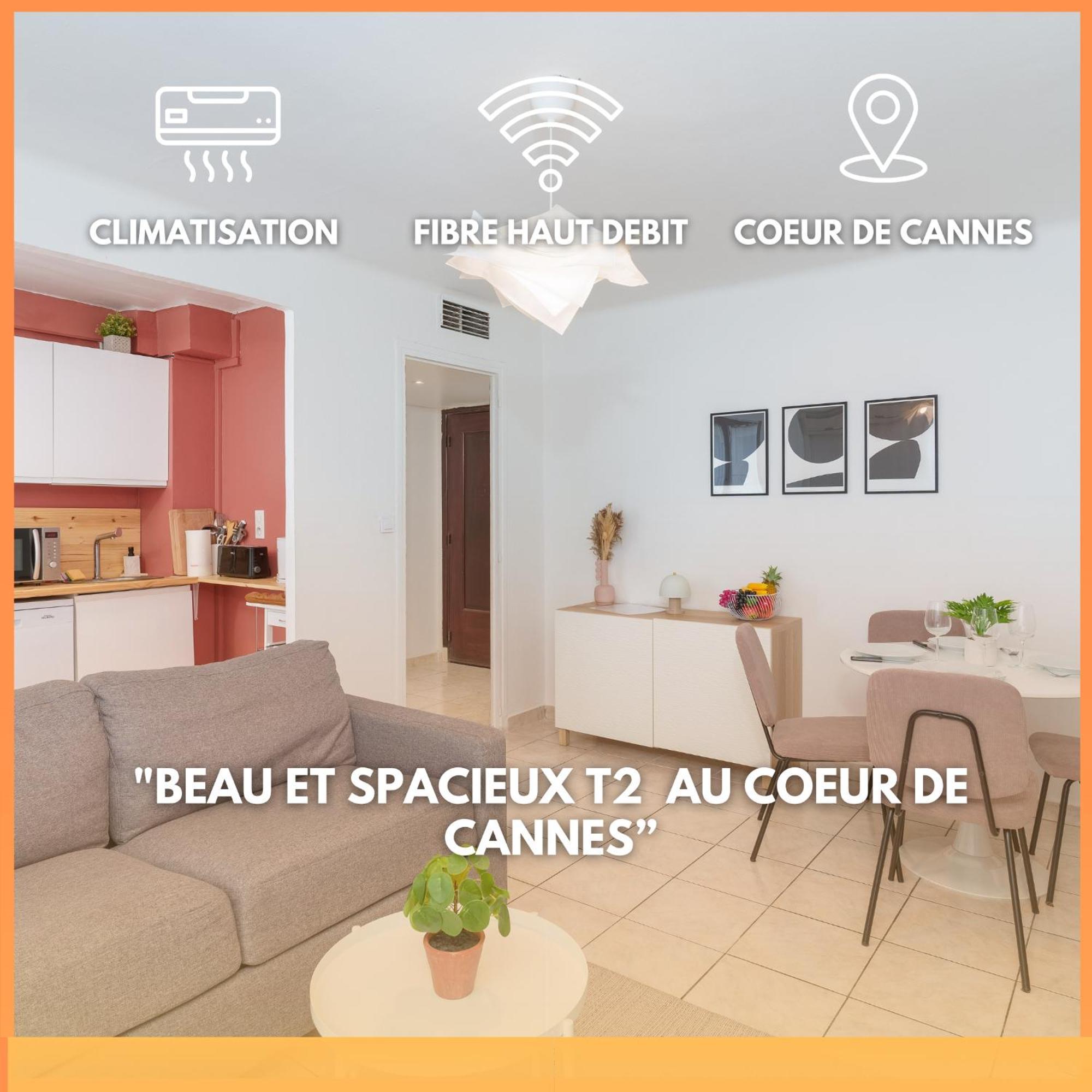 Le Gabin By Apirent #Centre-Ville #Climatisation #Wifi Cannes Zewnętrze zdjęcie